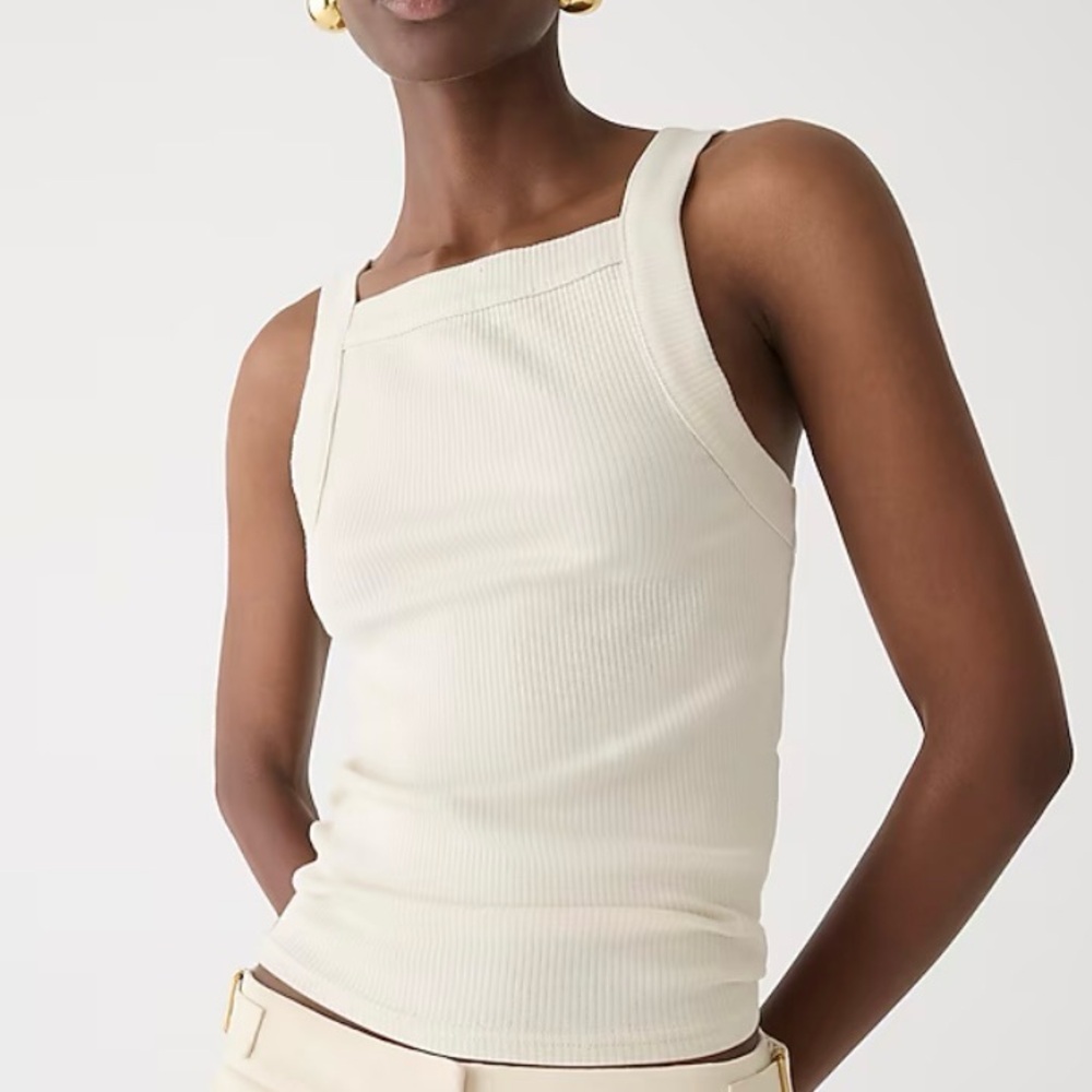 J.Crew square neck tank - size small